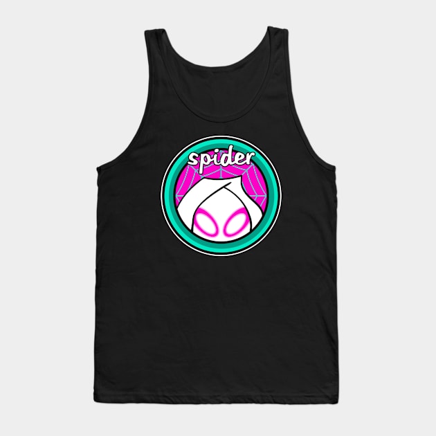 Spider (Gwen) Tank Top by Apgar Arts